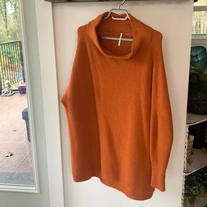 Free People Ottoman Tunic. Small. Pumpkin Spice. Barely worn